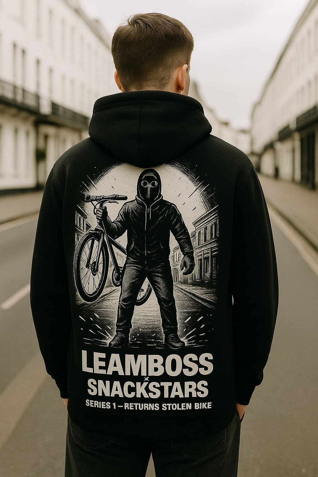 LEAMBOSS "Returns Stolen Bike" (Limited Edition) Hoodie